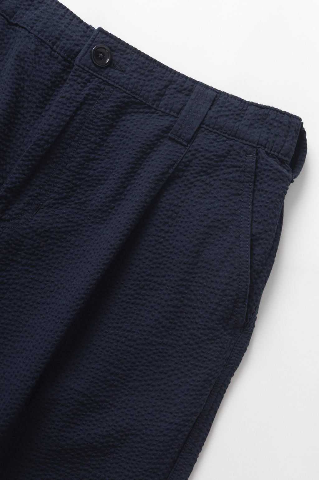 Seersucker Waiter Pants Dark Navy