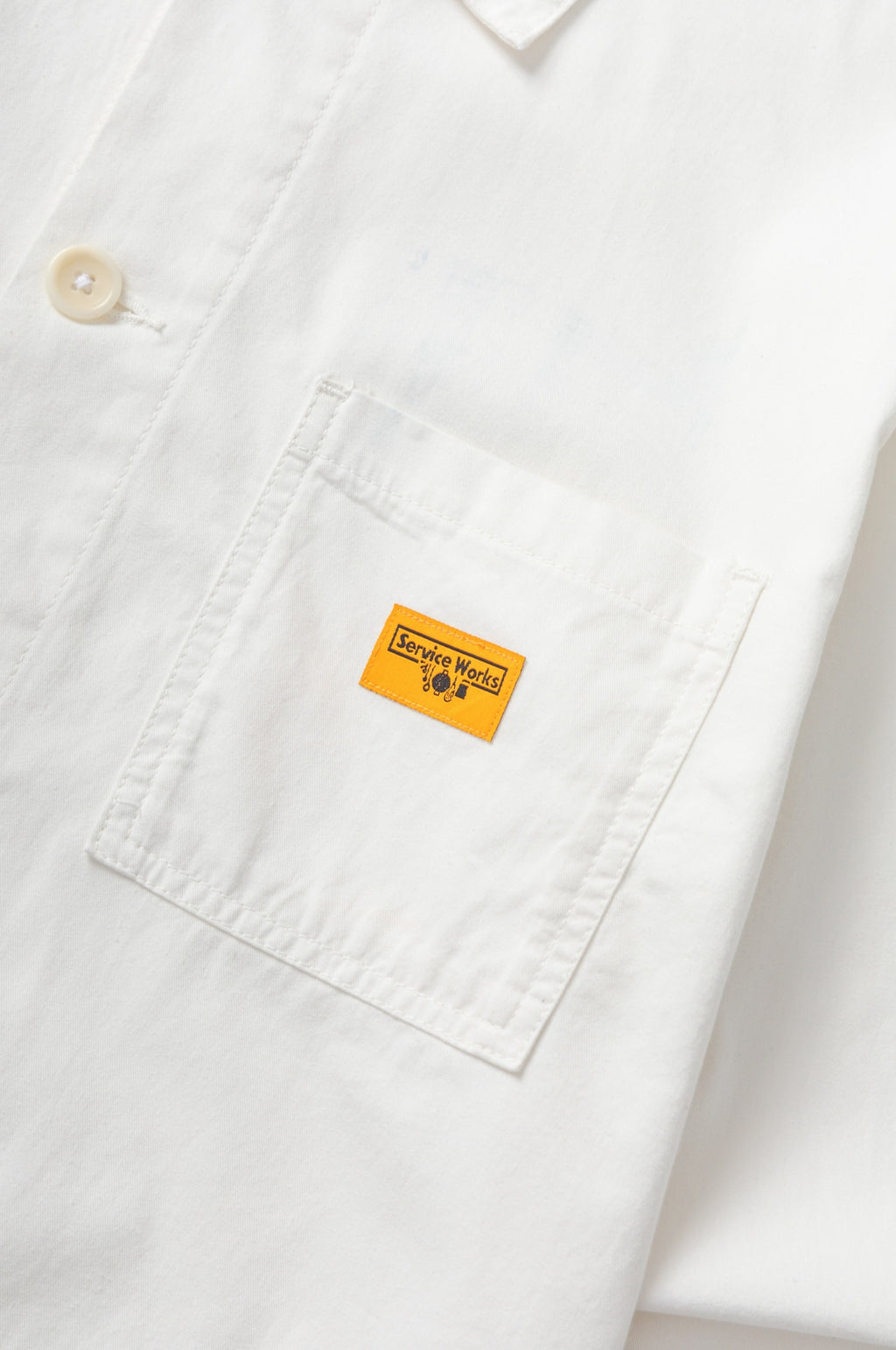 Twill Chore Shirt Off-White