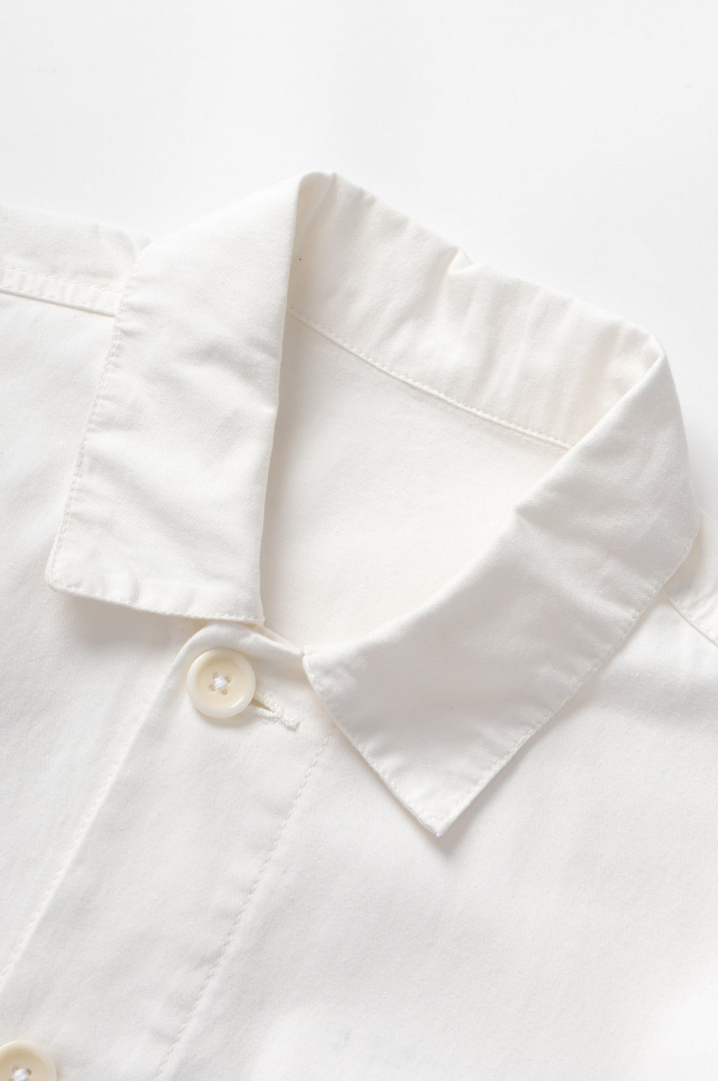 Twill Chore Shirt Off-White