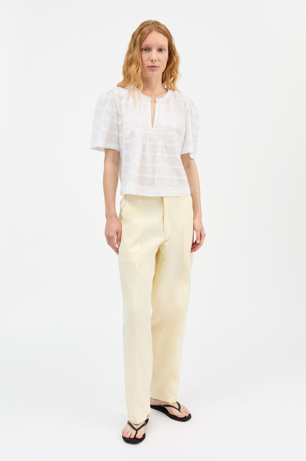 Fiore Blouse Optic White