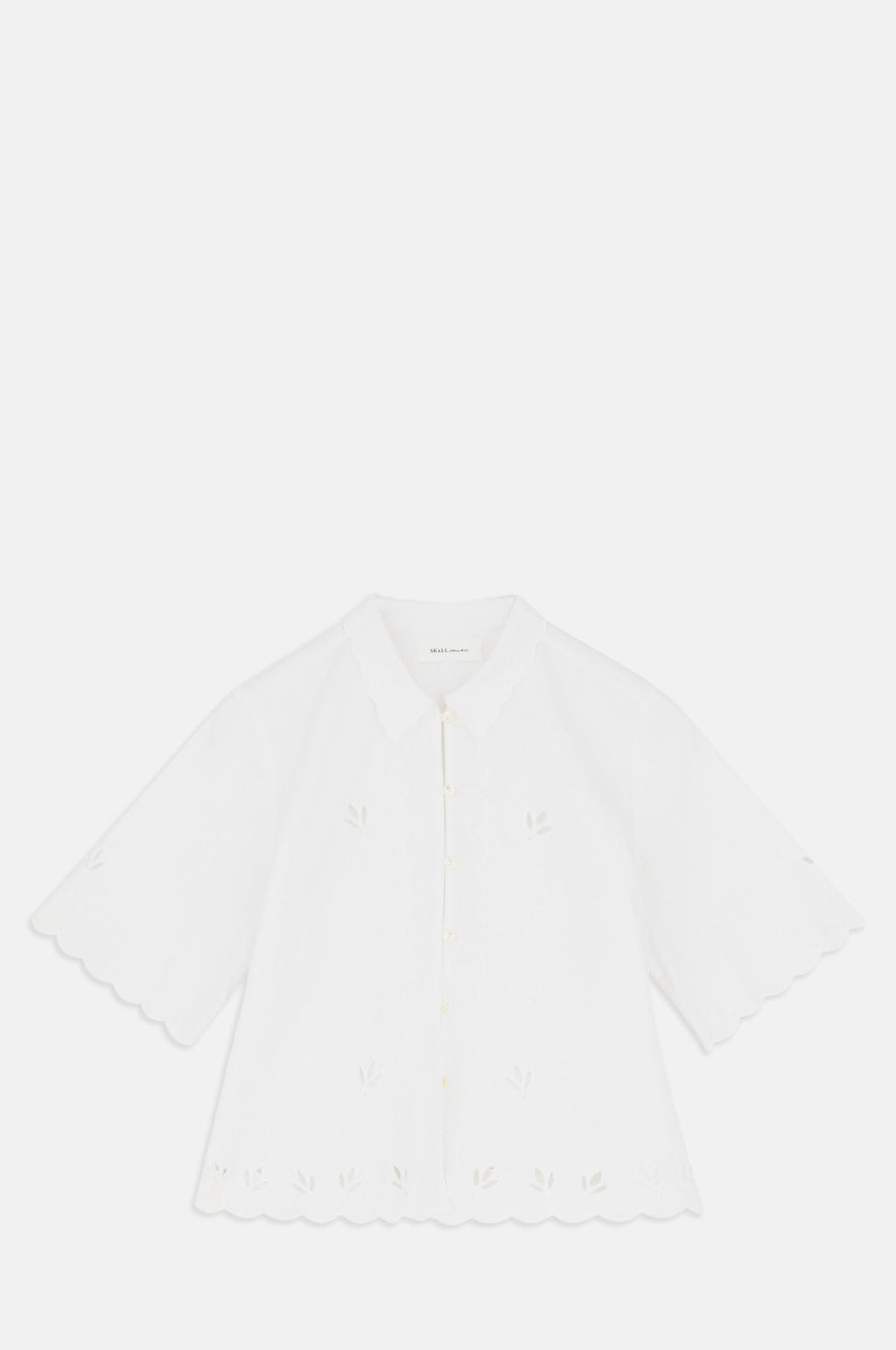 Skall Studio Fleurie Shirt Optic White.