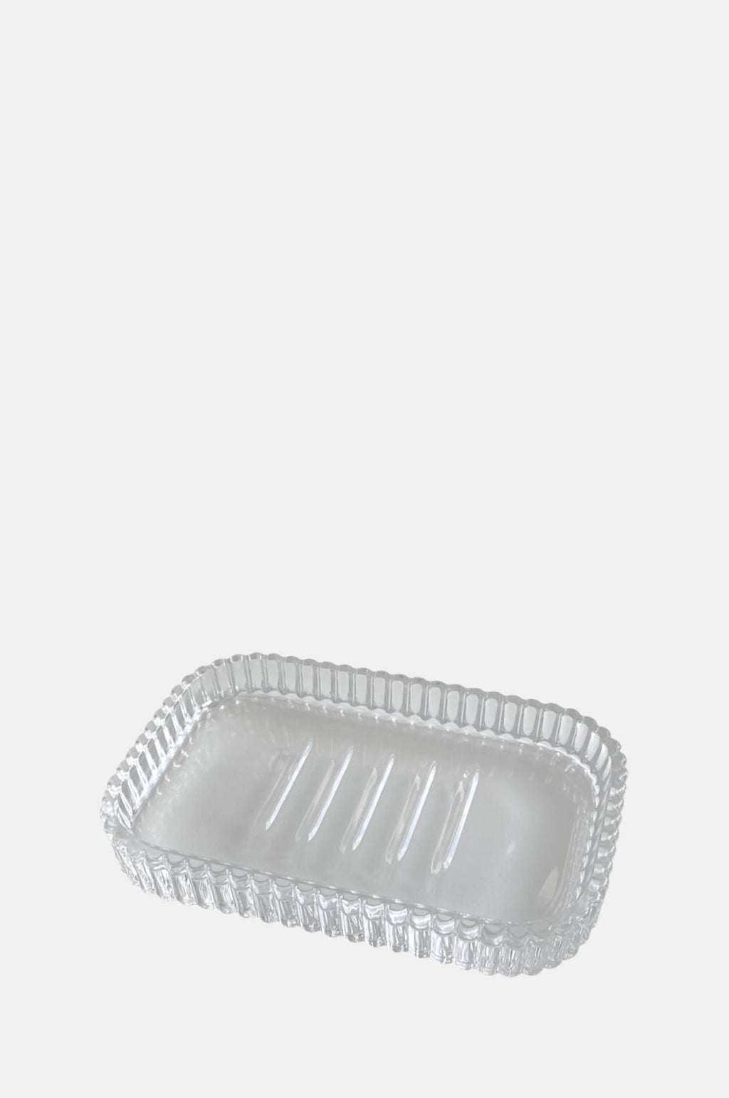 Skona Ting Soap Dish Clear.