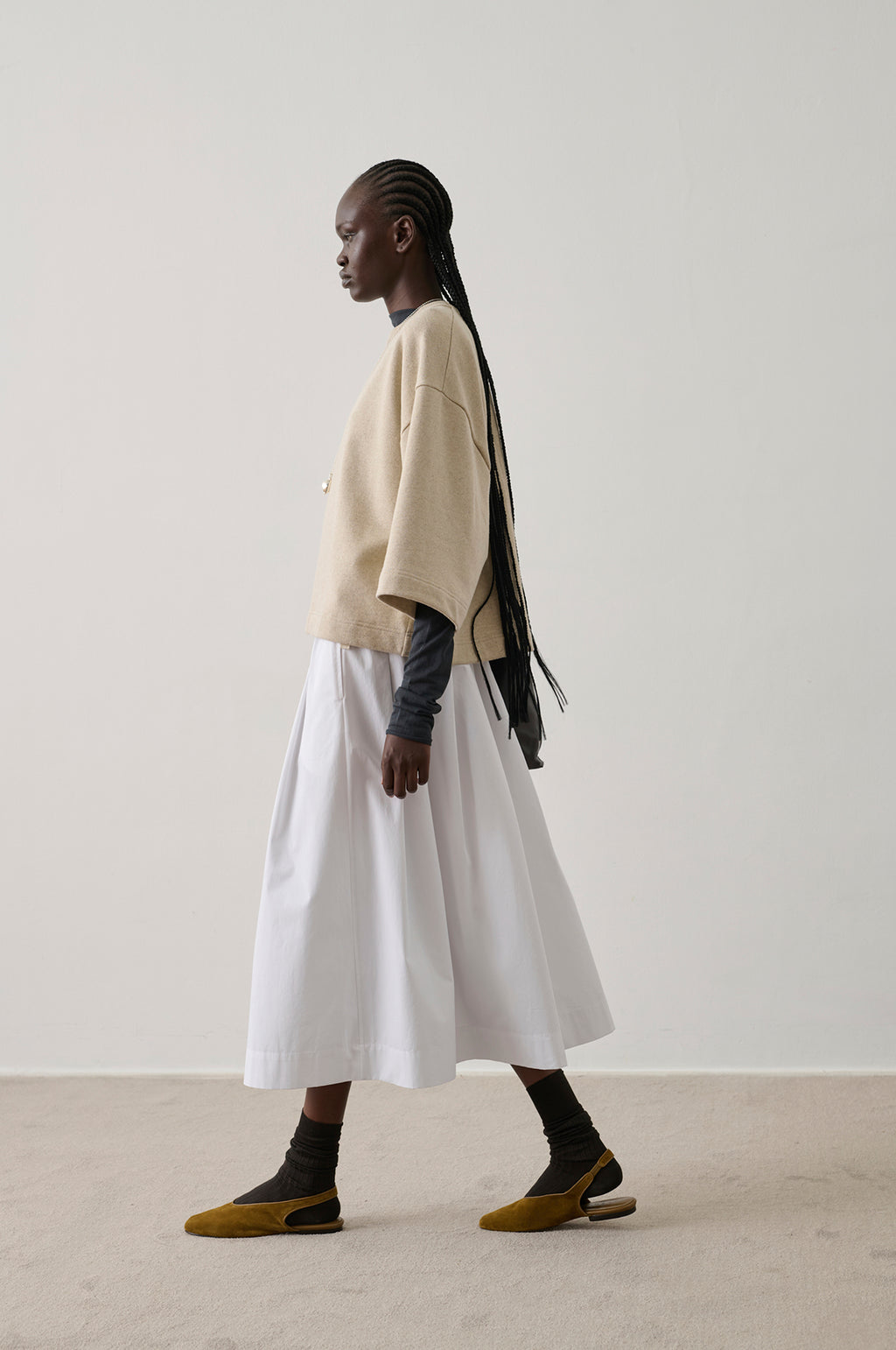 Iksan Sweat Beige Chine