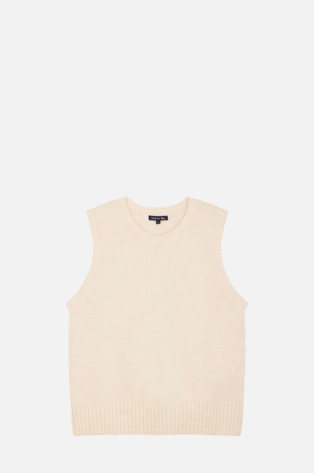 Soeur Namaste Vest Ecru.