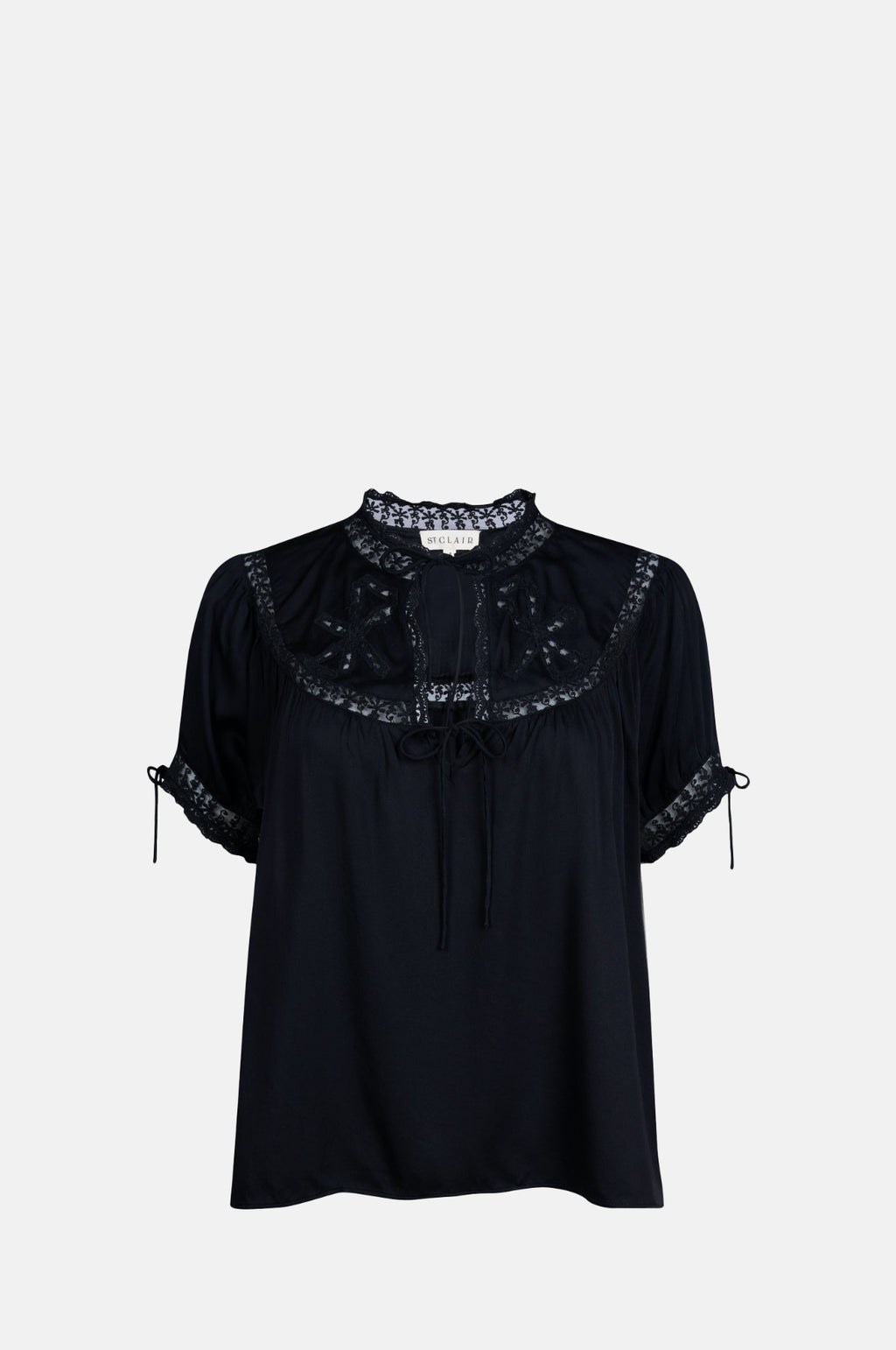 St. Clair Willa Blouse Noir.