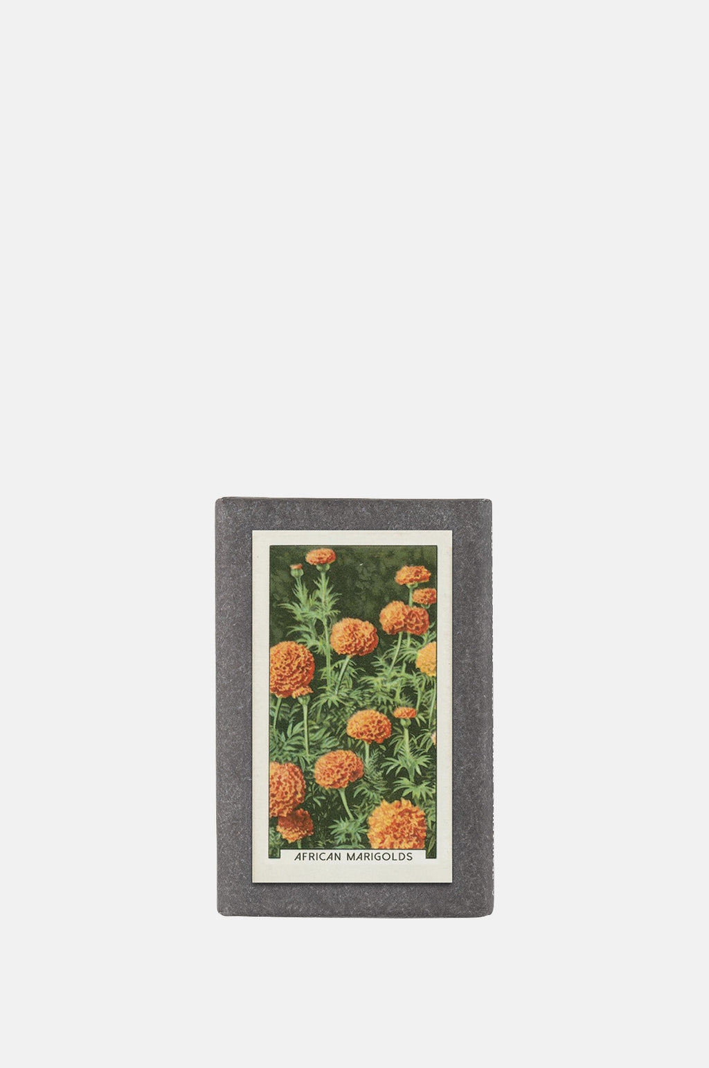 Sting in the Tail Garden Flowers Label Soap African Marigolds.