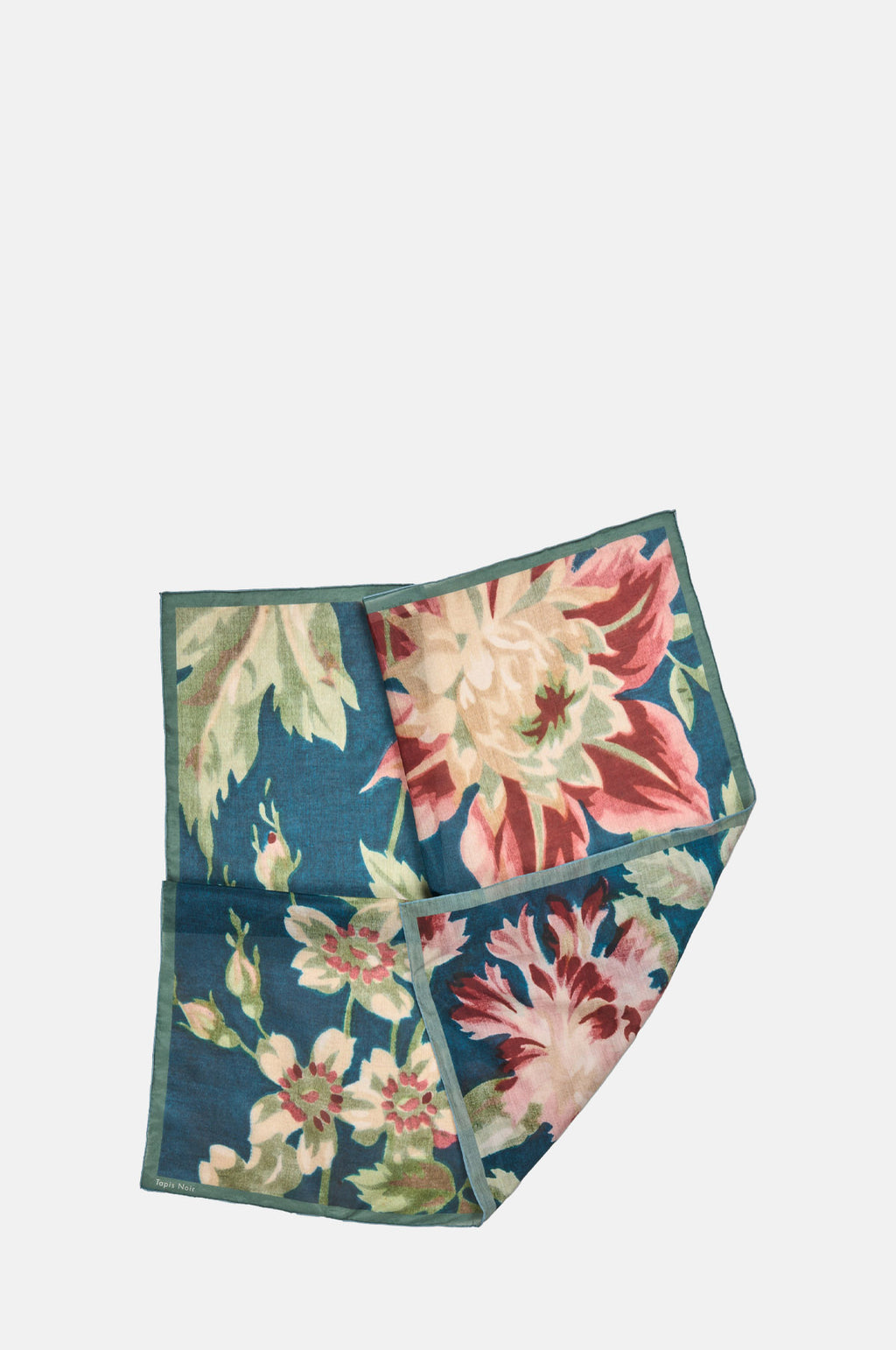 Tapis Noir Light Small Gail Scarf Blue.