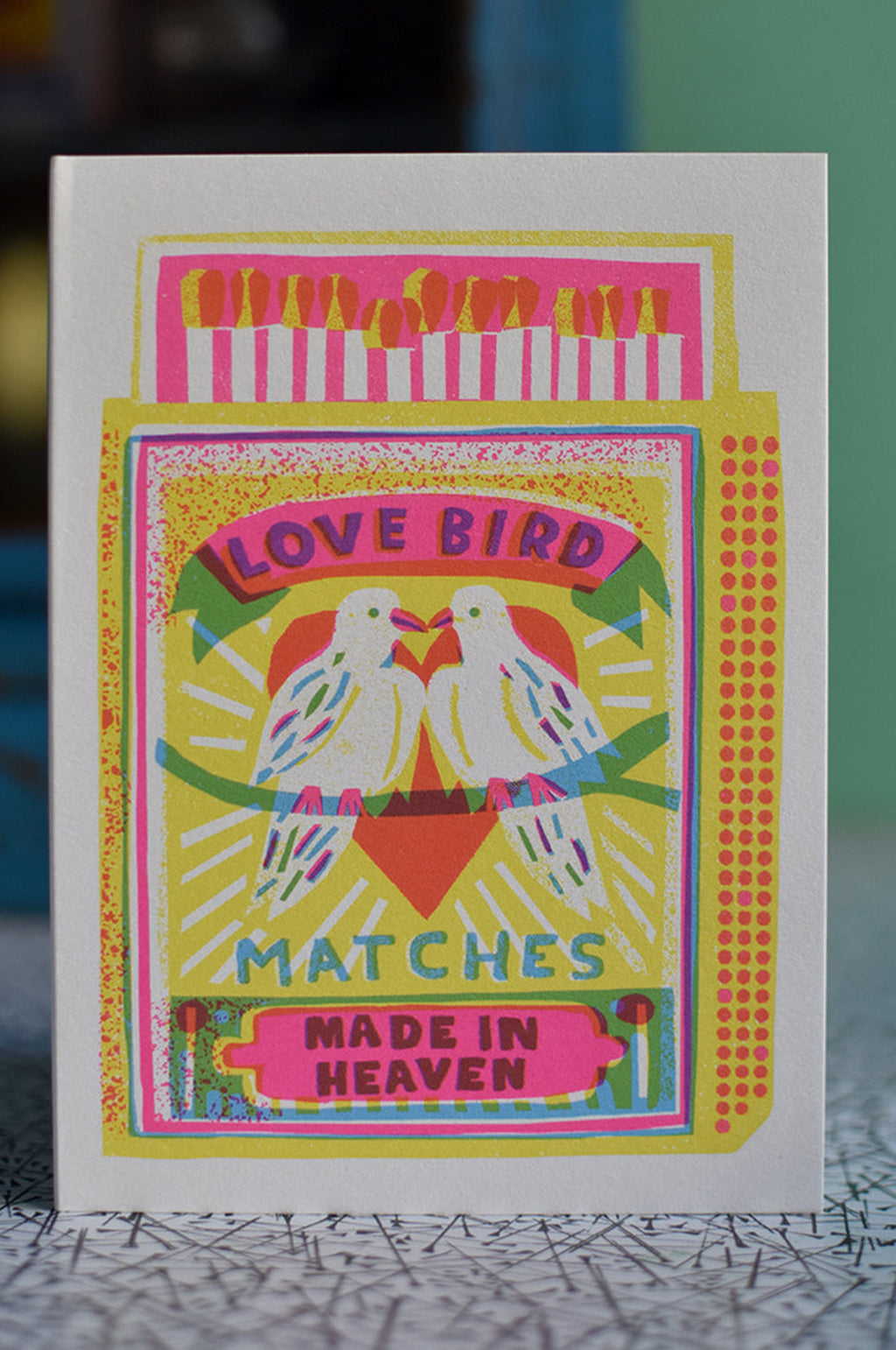 Love Bird Matches Card