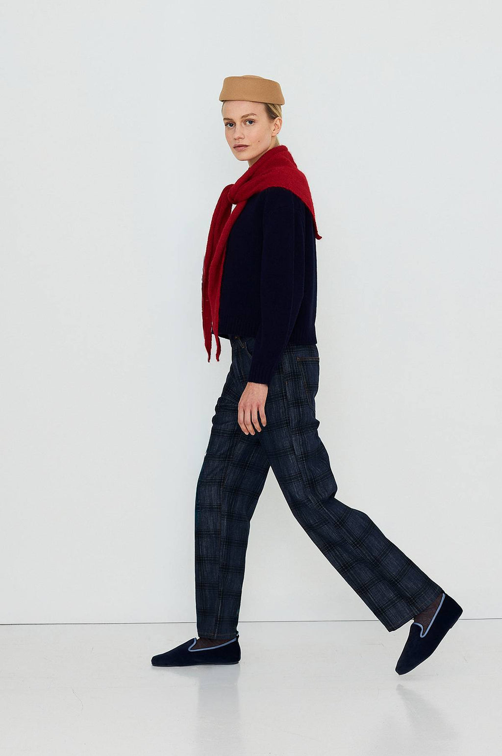 Buttoned Cardigan Navy