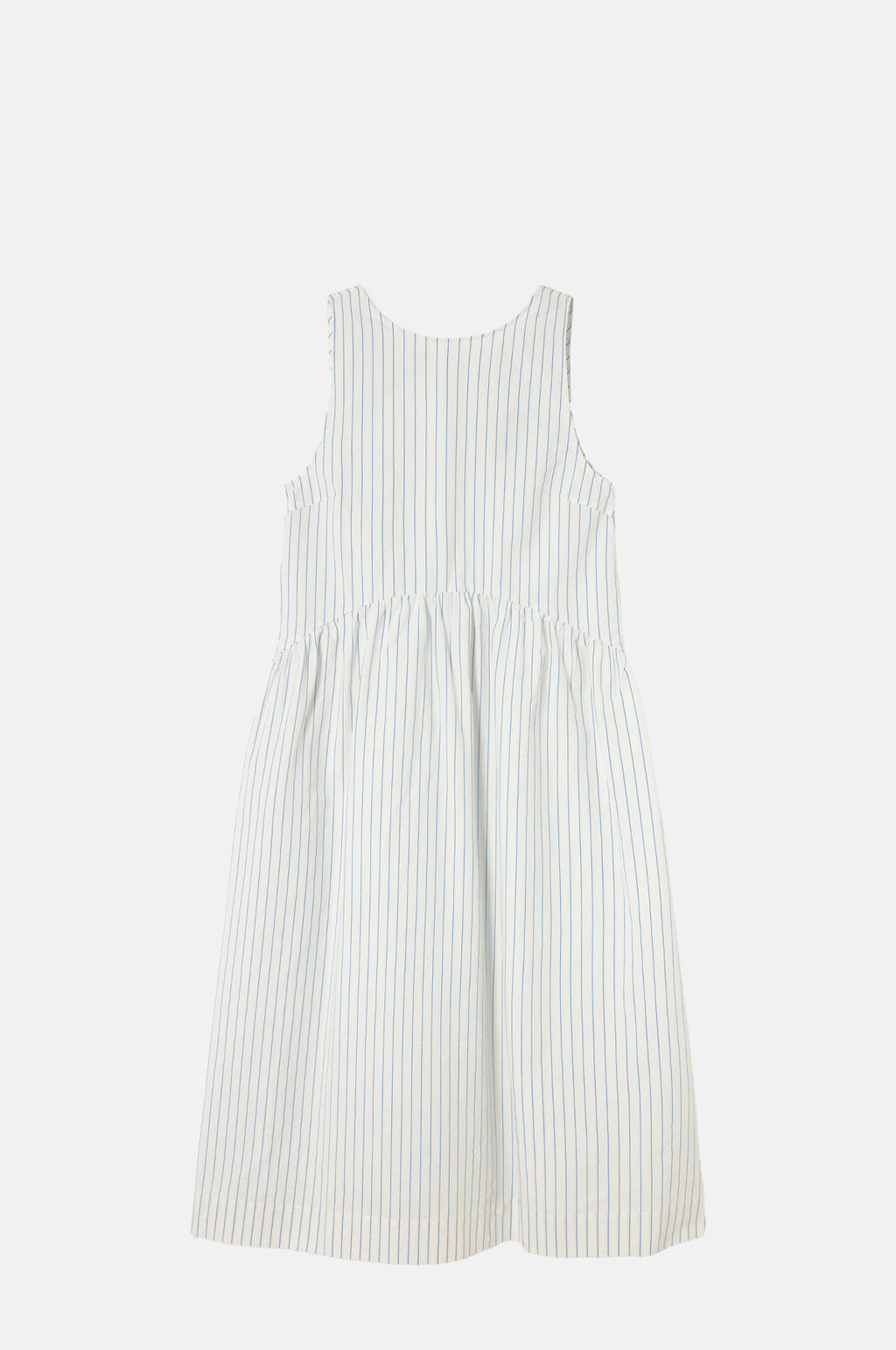 The Tiny Big Sister Low Back Striped Dress.