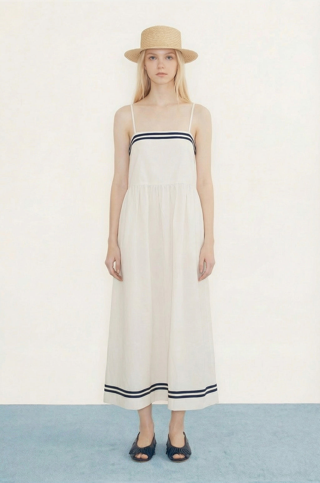 Straps Dress Off-White