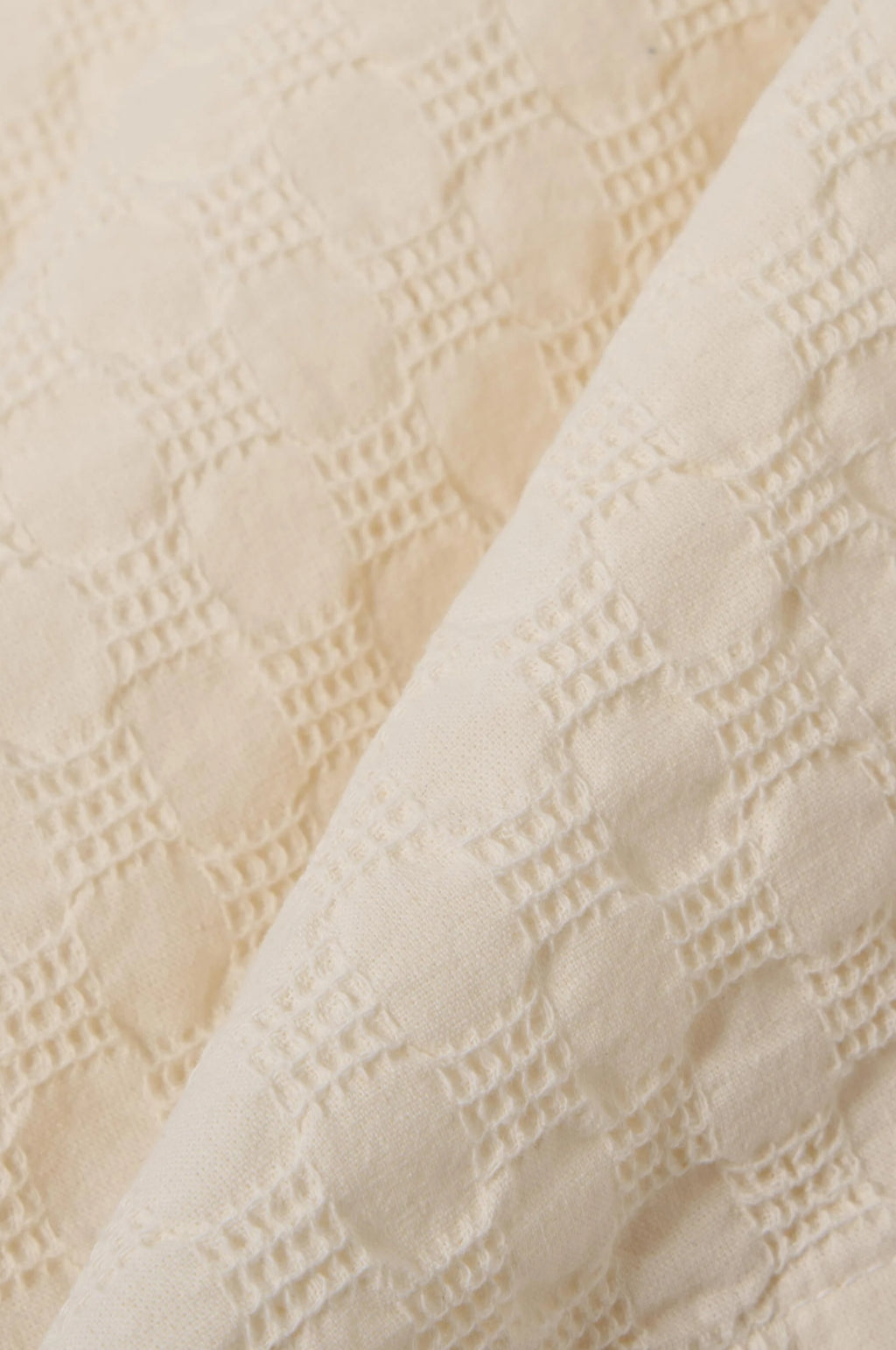 Vacation Polo Fantasy Checkerboard Ecru