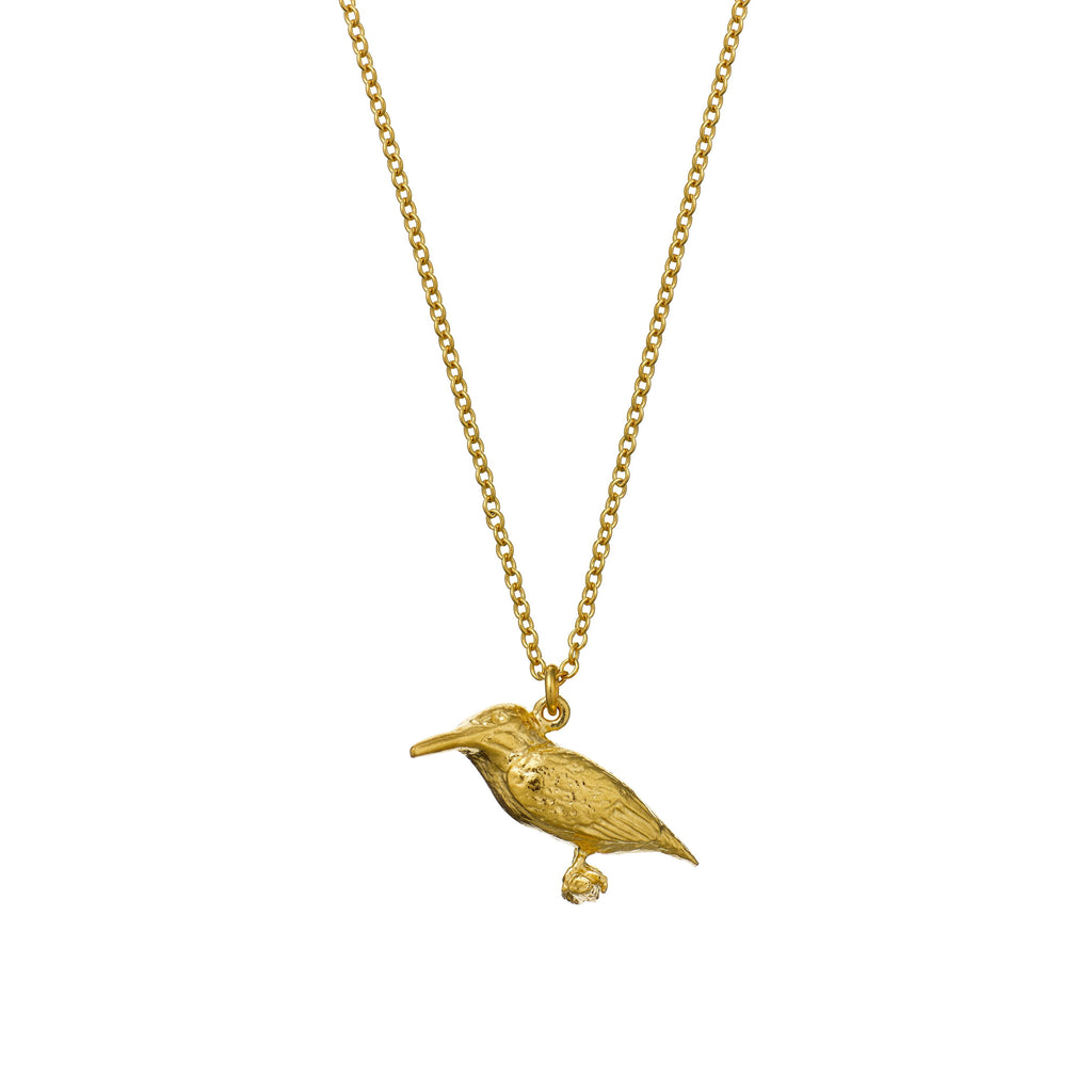 A.M. Kingfisher Necklace Gold