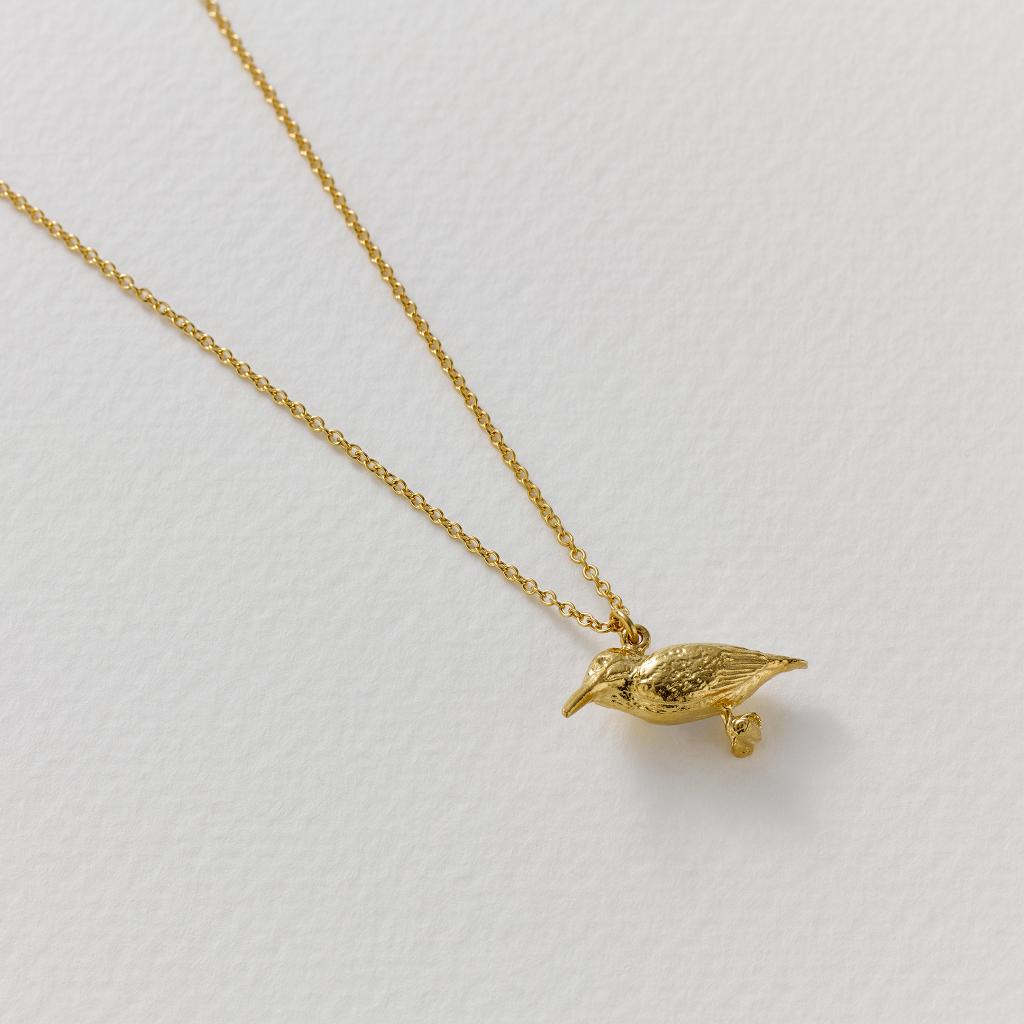 A.M. Kingfisher Necklace Gold