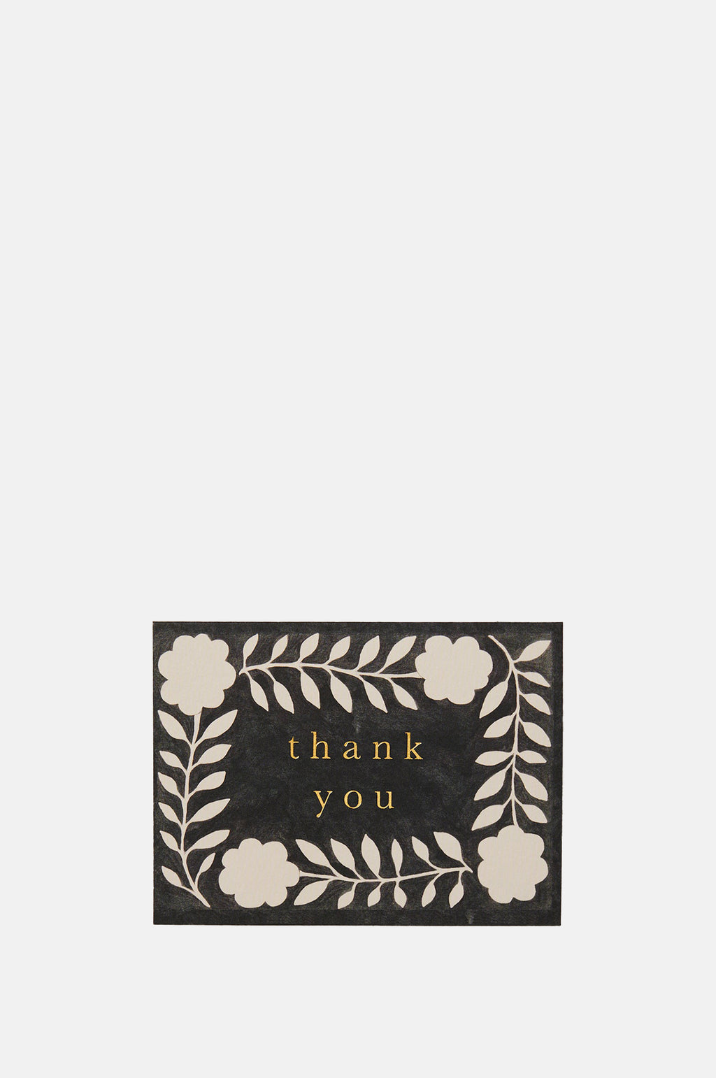 Wanderlust Paper Co Ink Flora Thank You Mini Card.