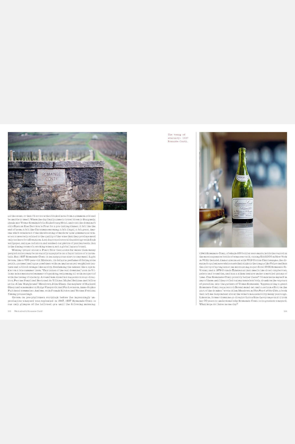 Who's Afraid Of Romanee Conti