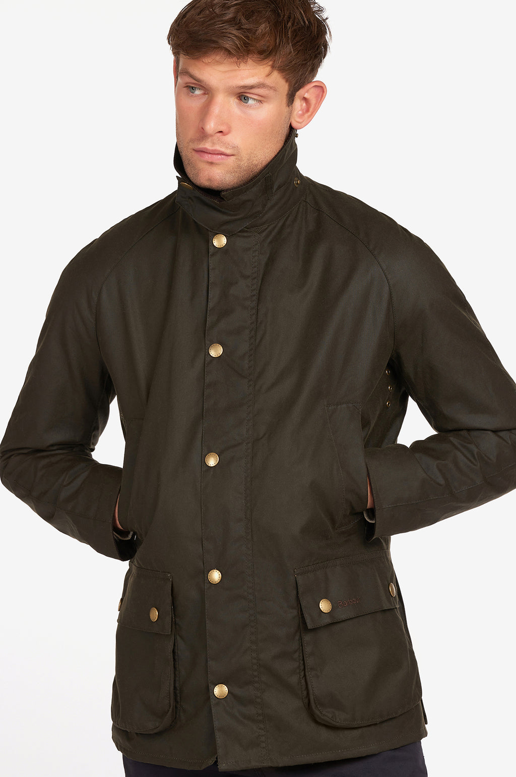 Ashby Wax Jacket Olive