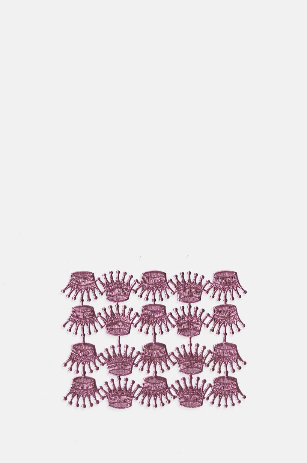 Dresden Crowns Pink 2 Sheets