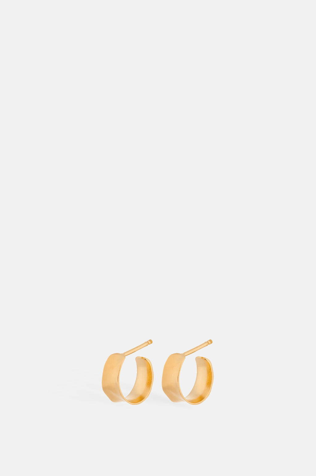 Mini Saga Gold Earrings