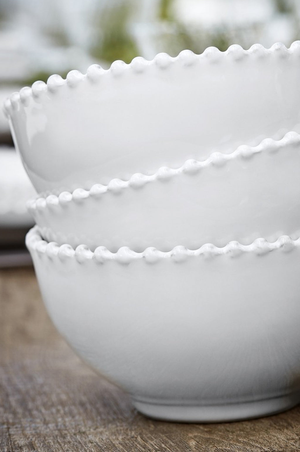 Pearl White Cereal Bowl