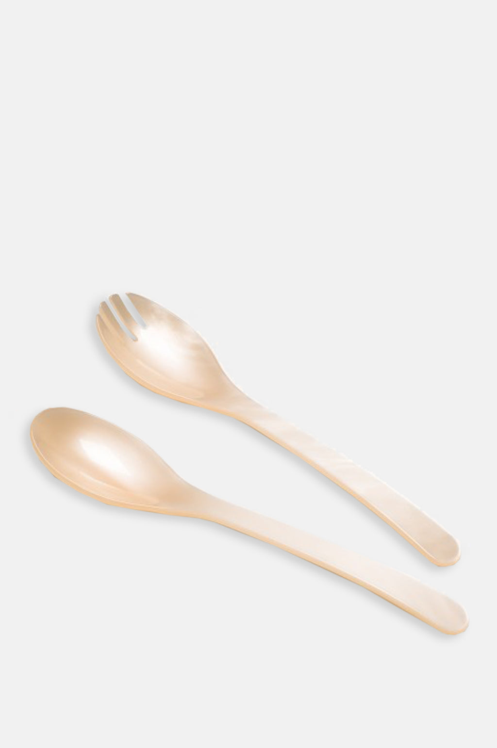 Salad Cutlery Set Cream