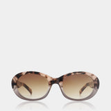 Anma Sunglasses Coquina/Gray Transparent