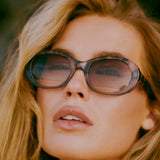 Anma Sunglasses Coquina/Gray Transparent