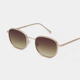 Hello Sunglasses Matte Gold