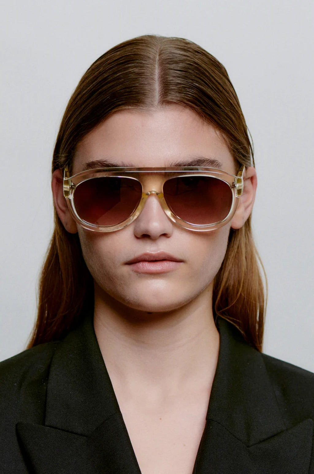 Rio Sunglasses Ecru Transparent