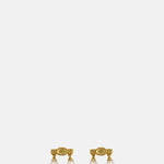 ABOAB Clear Quartz Era Gold Earrings.