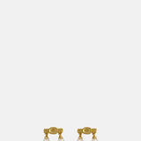 ABOAB Clear Quartz Era Gold Earrings.