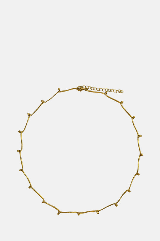 Halo Gold Necklace