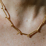 Halo Gold Necklace