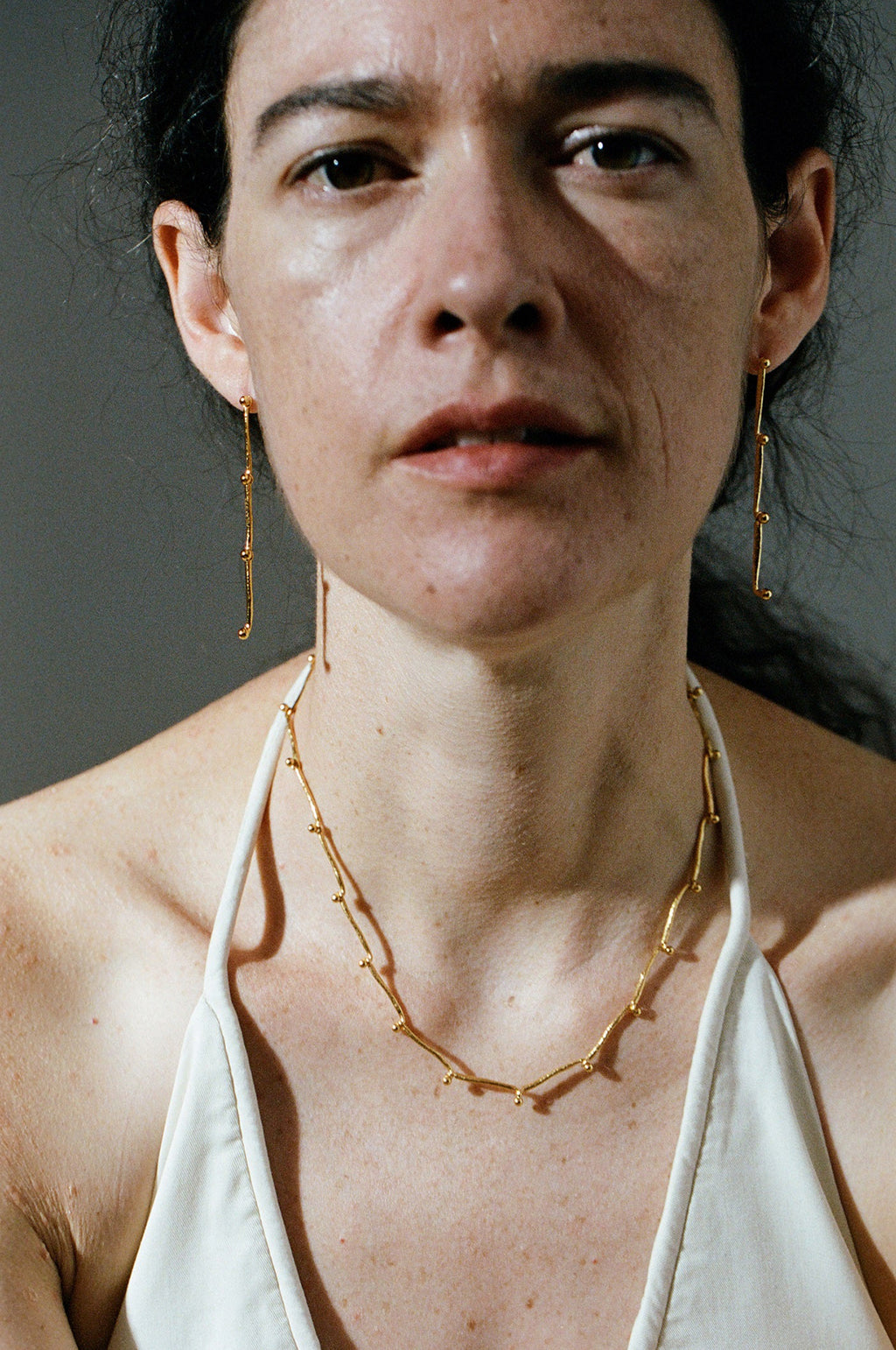 Halo Gold Necklace