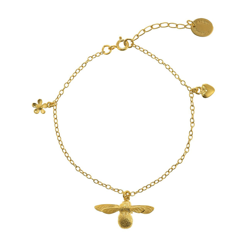A.M. Baby Bee Bracelet Gold