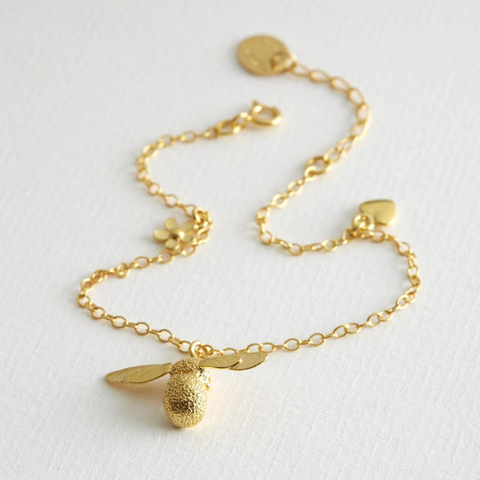 A.M. Baby Bee Bracelet Gold