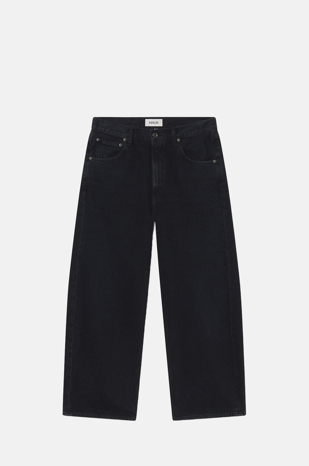 Agolde Low Curve Jean Crop Crushed.