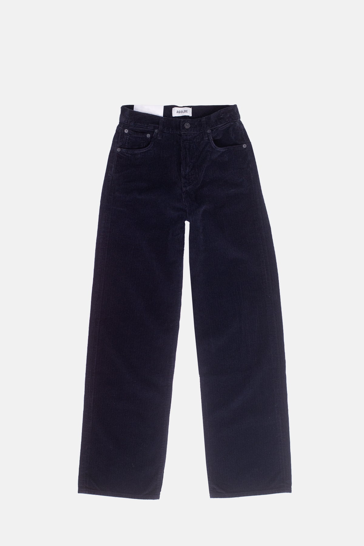 Agolde Ren 32 Corduroy Obscura.