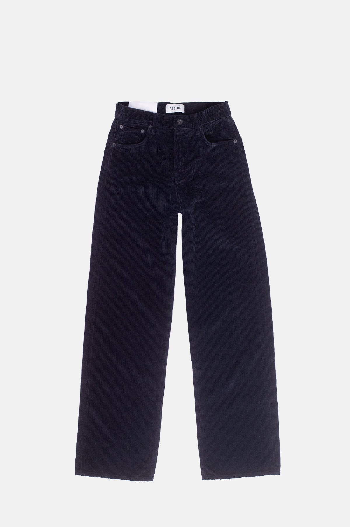 Agolde Ren 32 Corduroy Obscura.