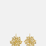 Alex Monroe Cow Parsley Bloom Hook Earring Gold.
