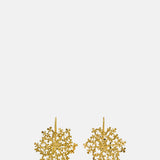 Alex Monroe Cow Parsley Bloom Hook Earring Gold.
