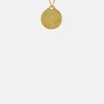 Alex Monroe Embroidery Loop Necklace Gold.