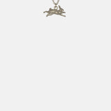 Alex Monroe Leaping Rabbit Necklace Silver.
