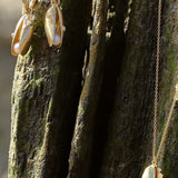 Mussel and Pearl Necklace Gold