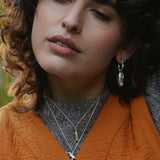Not To Be Taken Poison Bottle Necklace Silver