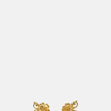 Alex Monroe Ornate Rose Stud Earrings Gold.