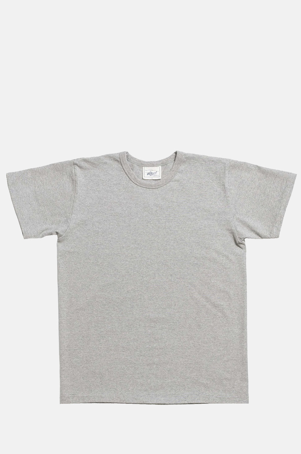Allevol Heavy Duty Crew Neck T-Shirt Grey.