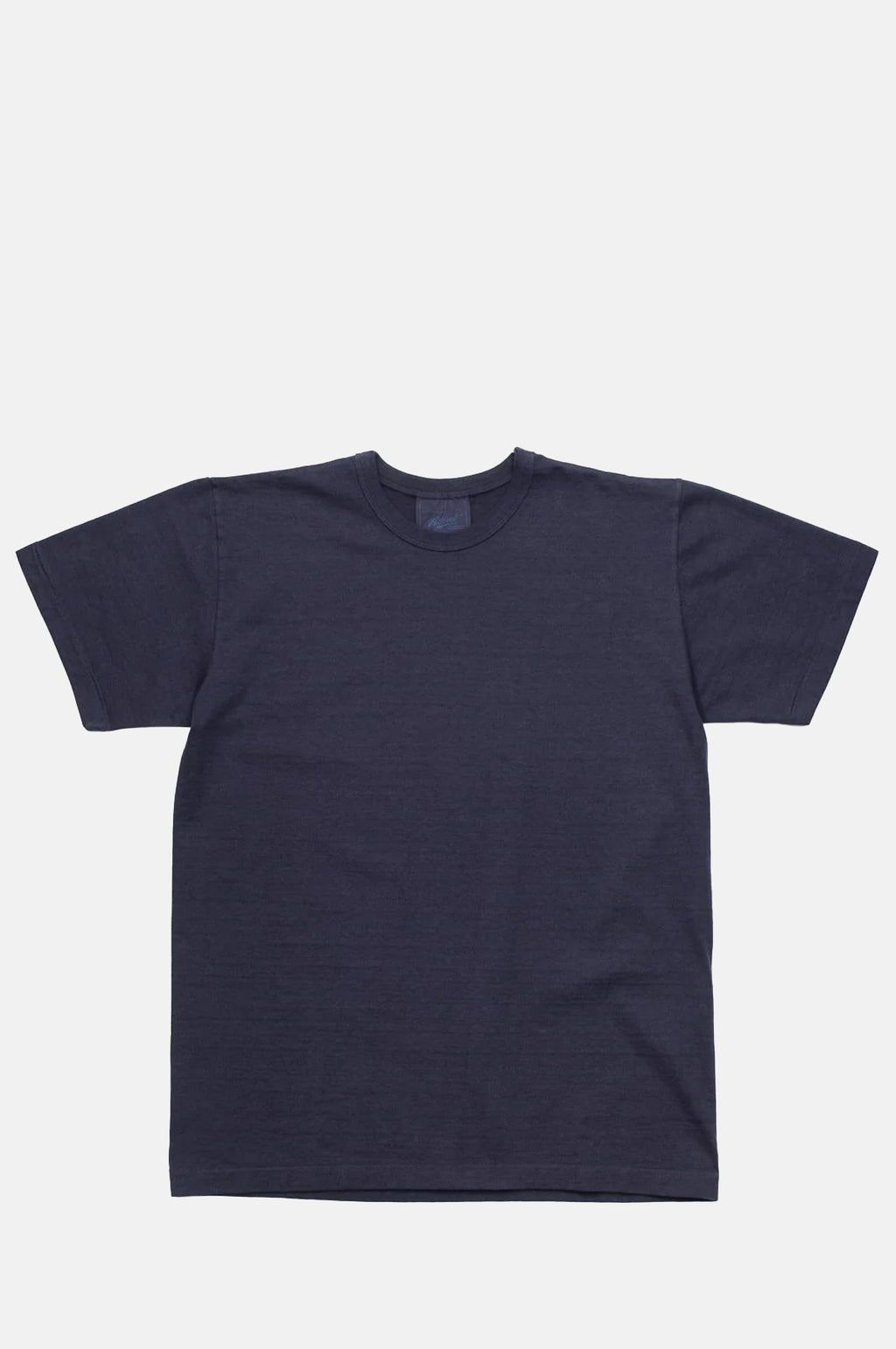 Allevol Heavy Duty Crew Neck T-Shirt Navy.