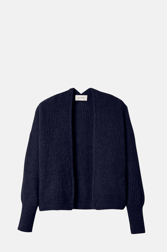 East Cardigan Navy Melange