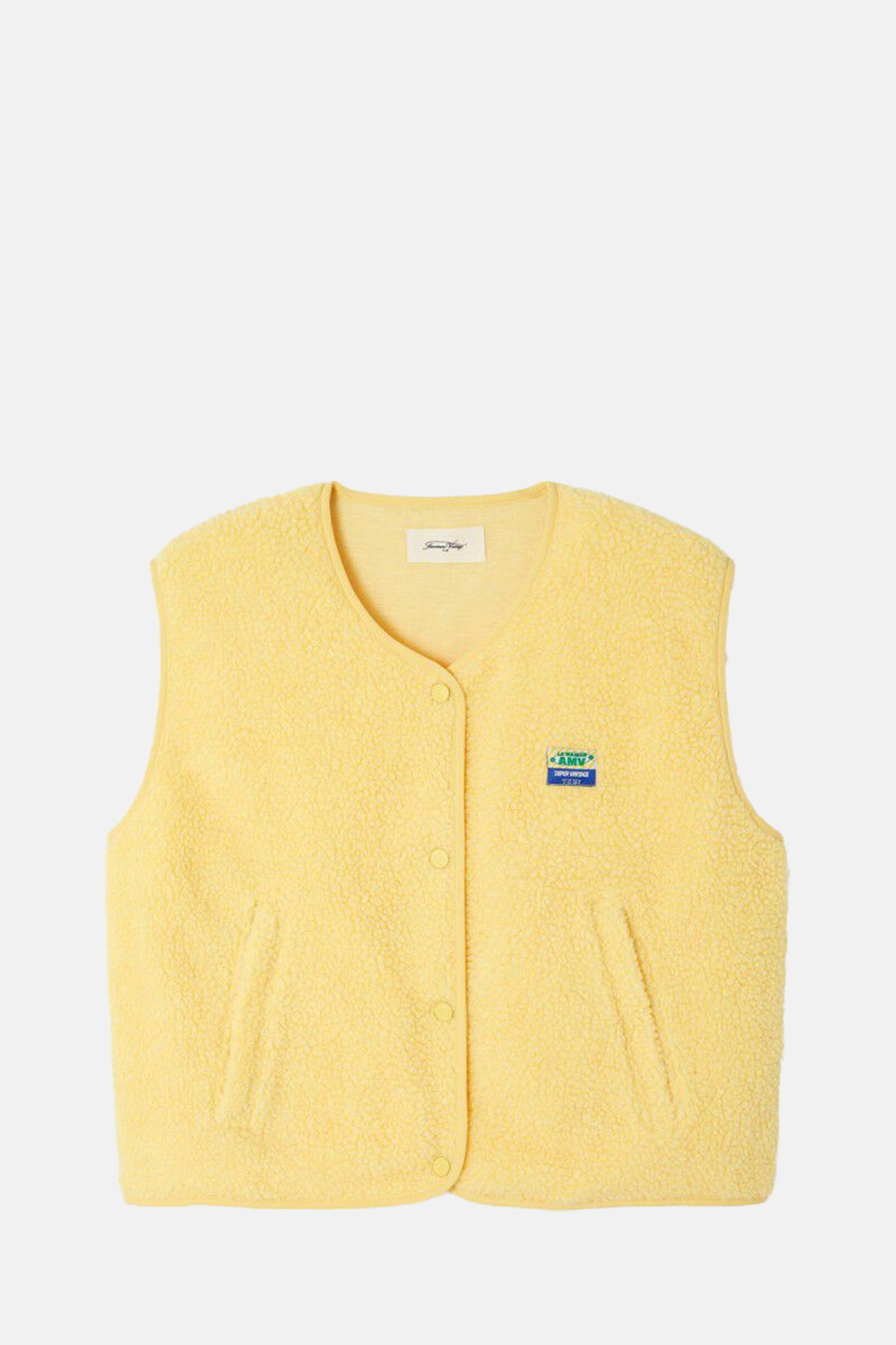American Vintage Hoktown Vest Beurre Chine.